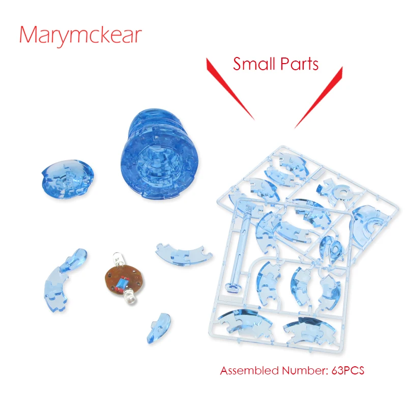 Детские игрушки собрать 3d головоломки животных кристалл Пингвин интеллект Дети