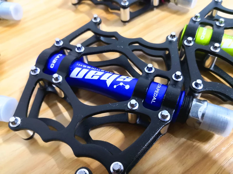 Новинка, MTB, педали для горного велосипеда, алюминиевый сплав, CNC, подножка для велосипеда, большая плоская, Ультралегкая, велосипедная педаль BMX