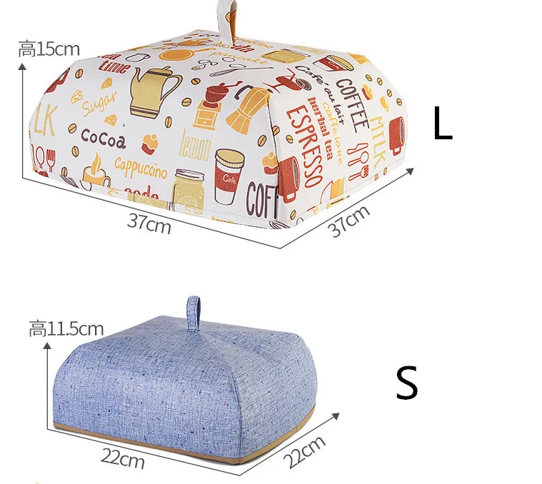 Складная Настольная Крышка для еды кухонные приспособления готовки от комаров