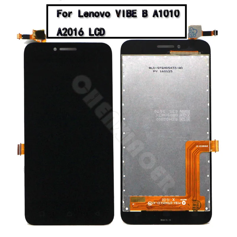 Для 4 5 &quotLenovo VIBE B A1010 A2016 ЖК дисплей кодирующий преобразователь сенсорного экрана
