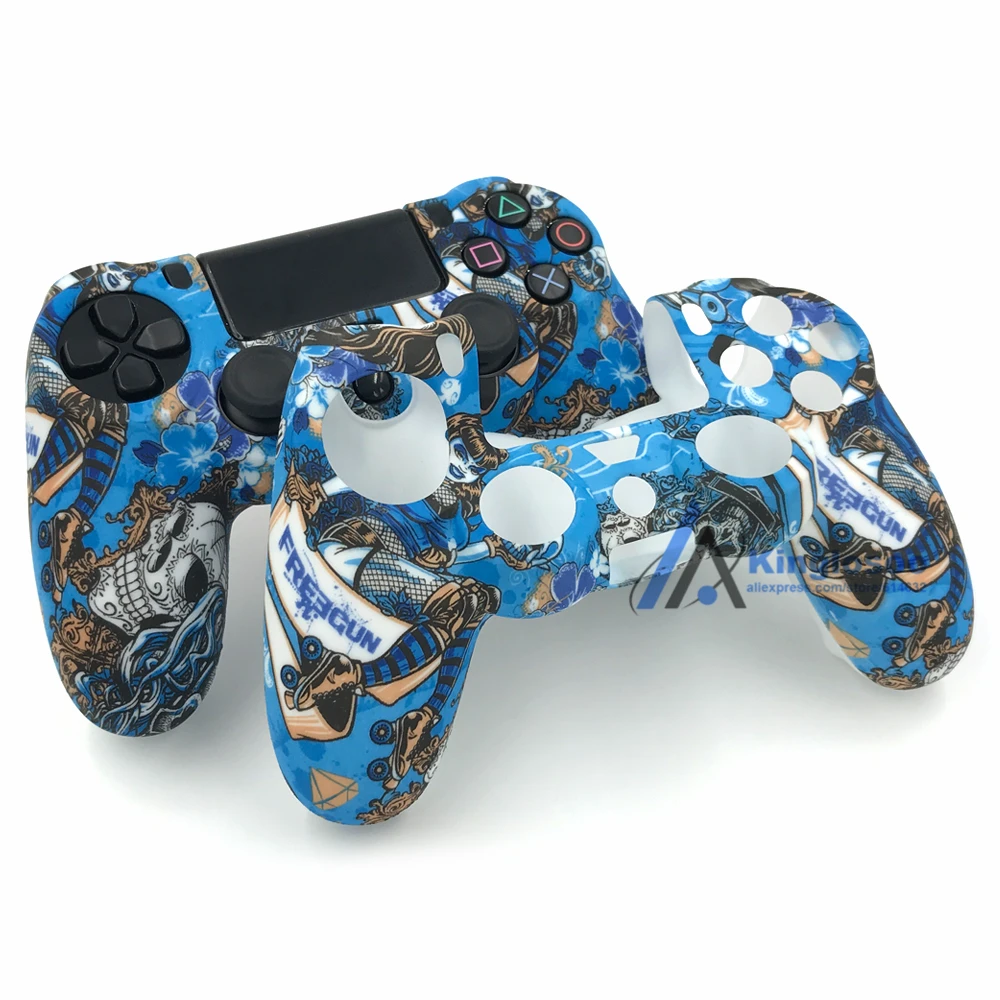 Специальный мягкий гелевый резиновый чехол для Playstation 4 Pro PS4 Slim