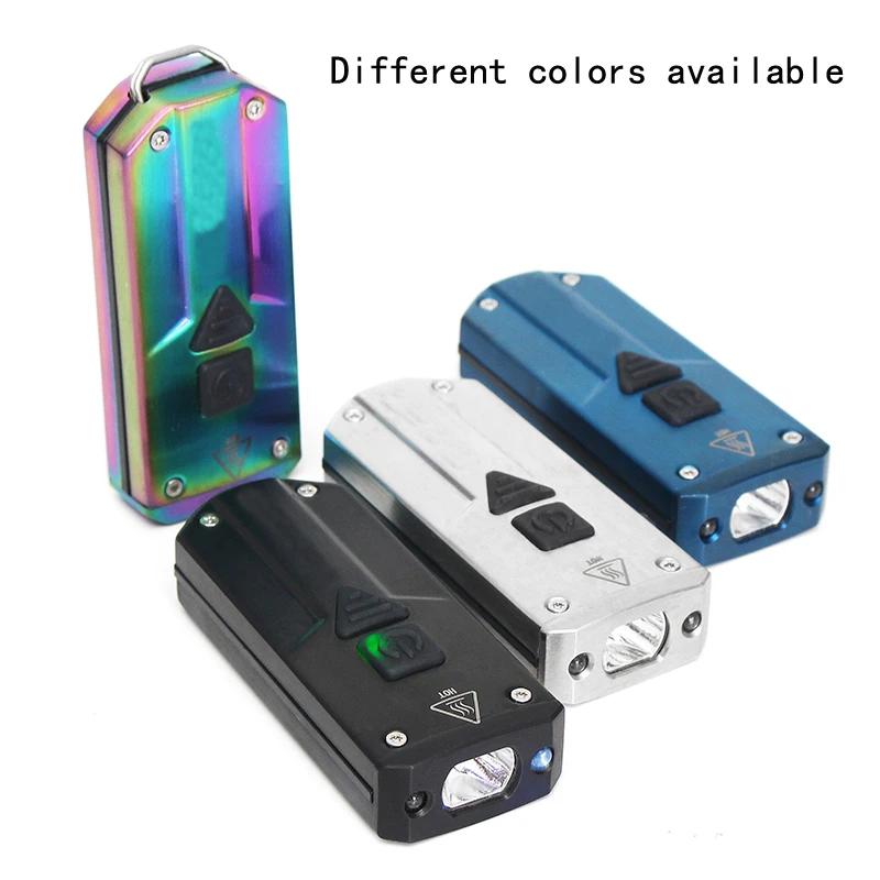 Jiguoor K1 SS XP-G3+ 365 нм УФ+ красный светодиодный 250LM USB Перезаряжаемый мини светодиодный светильник-брелок IP65 Водонепроницаемый высококачественный светильник-вспышка