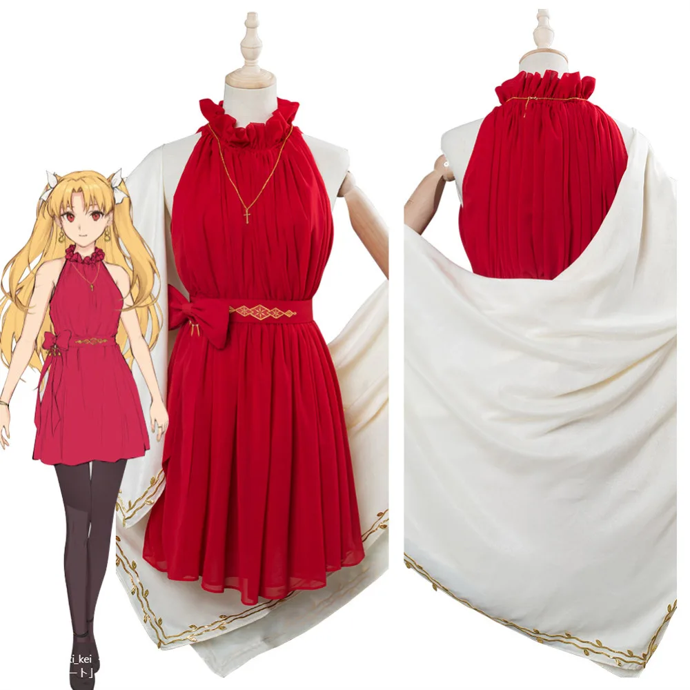 

Fate Grand Order Косплей Ereshkigal Косплей Костюм Платье Плащ Хэллоуин карнавальные костюмы на заказ