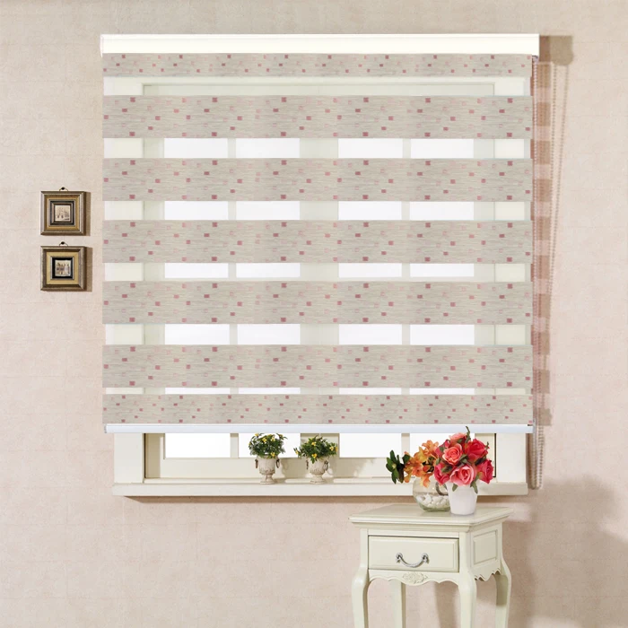 Бесплатная доставка Популярные жалюзи Зебра и закатать оконные оттенки|rolling window