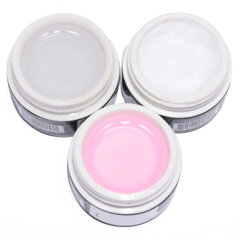 Лидер продаж 3 цвета розовый белый прозрачный прозрачная Нейл арт скульптурный