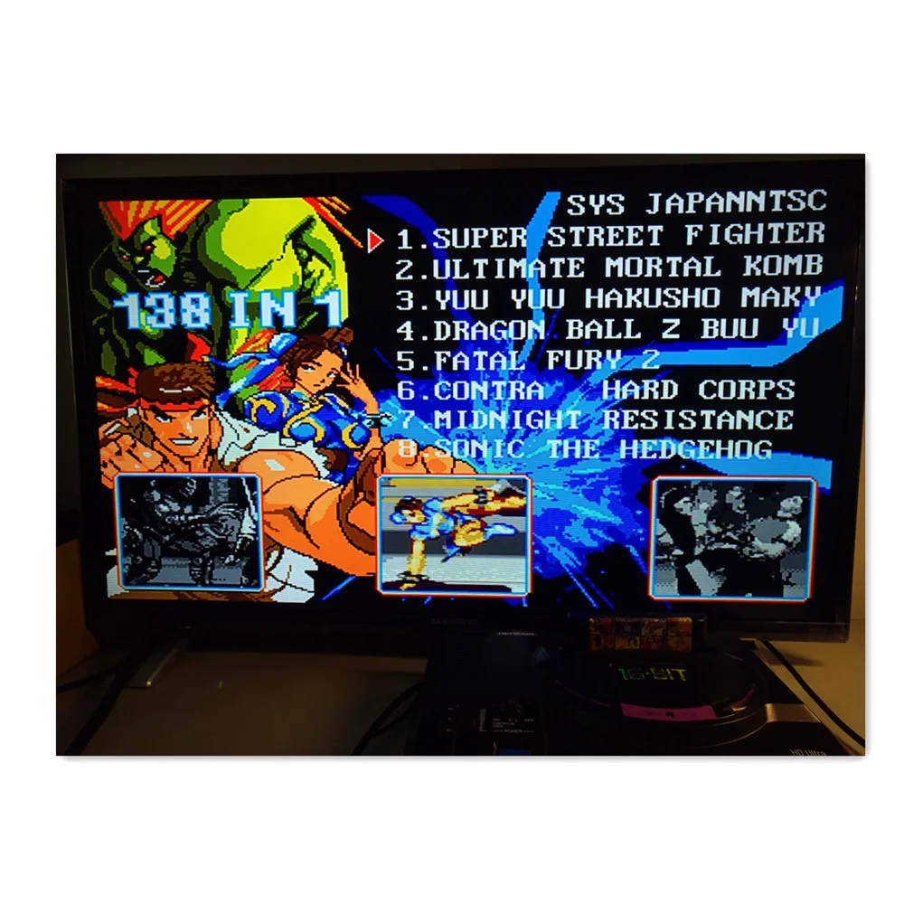 Лучший игровой картридж 138 в 1 16 бит MD игровая карта для sega Mega Drive Genesis оригинальной