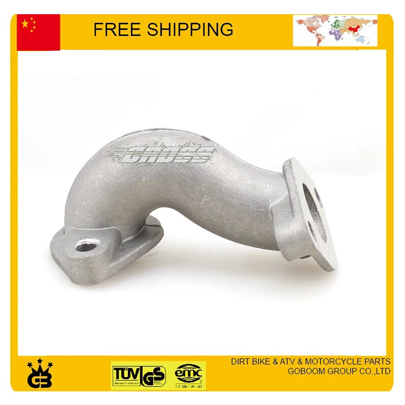 Zongshen Loncin lifan kayo 110cc 125cc dirt pit bike ATV quad водоприемный распределительный патрубок труба скутер аксессуары часть