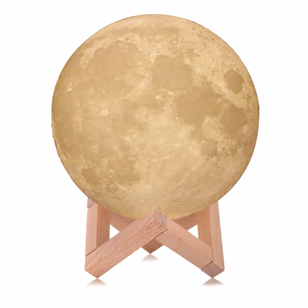 Remote Control 16/3 Colors 3D Moon Lamp LED Night Light Luminaria Lua Starry Sky Galaxy Light for Children Christmas Home Decor