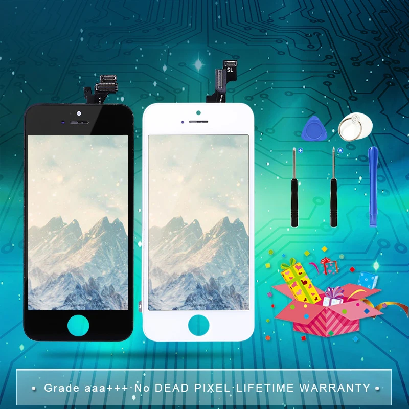 Качество AAA для iPhone 6 S 6s Plus 6plus ЖК дисплей 3D сенсорный экран дигитайзер сборка