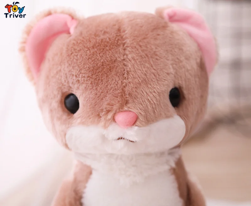 50 см плюшевые хорьки игрушка мультфильм Mustela Putorius Furo куклы Моделирование животных Детский подарок на день рождения Домашний декор Triver