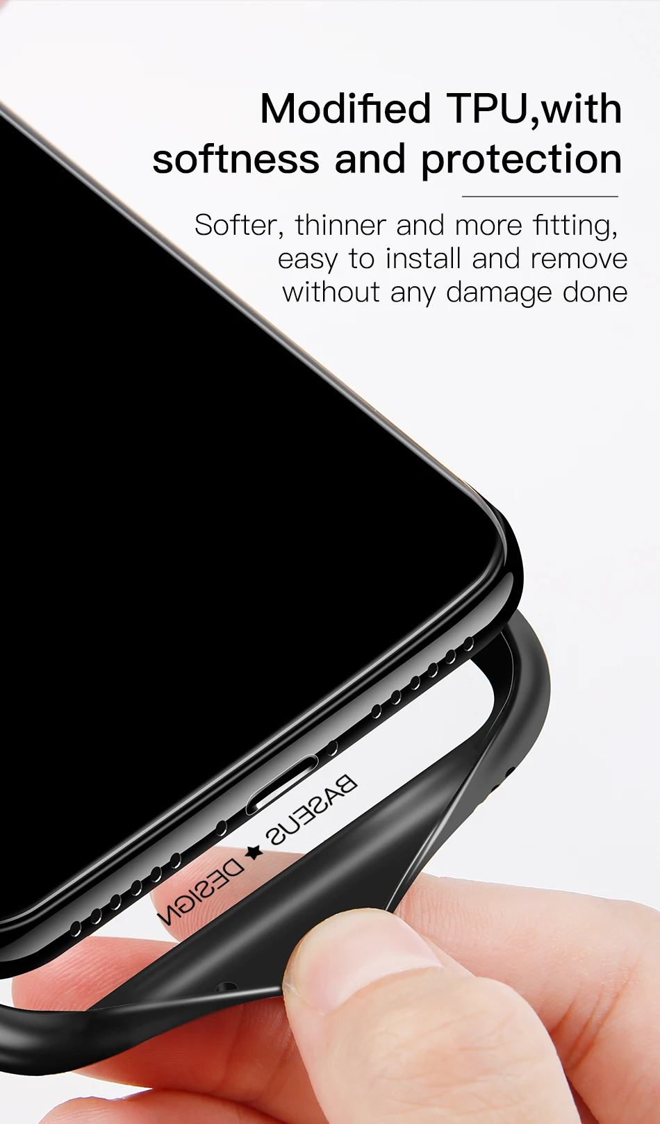 Роскошный стеклянный чехол Baseus для iPhone Xs Max XR, защитный чехол из закаленного стекла для iPhone Xsmax XR Capinhas Fundas