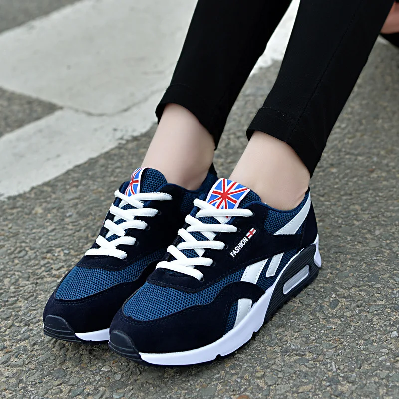 Женская обувь на воздушной подушке для взрослых и девочек дышащая спортивная