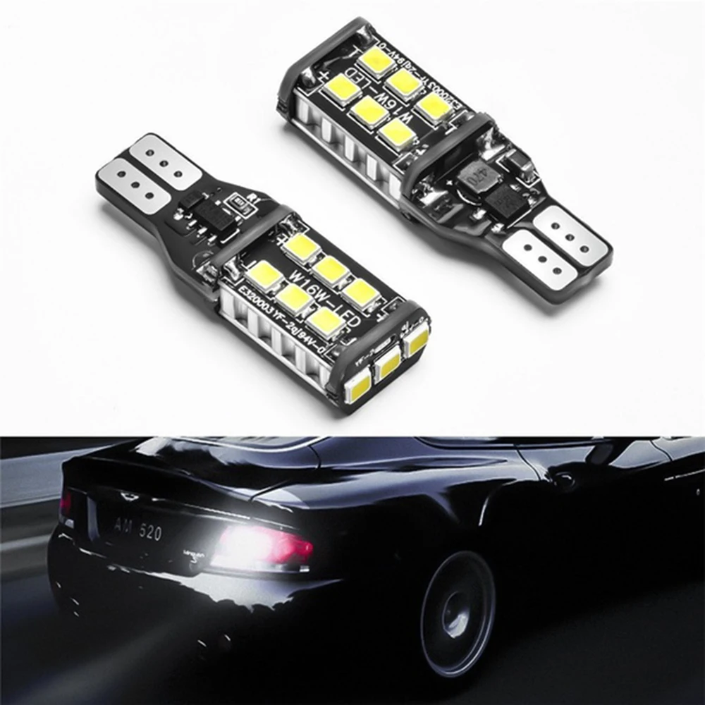 1 шт. крутой Canbus 15SMD 2835 T15 W16W автомобильный обратный резервный сигнал поворота