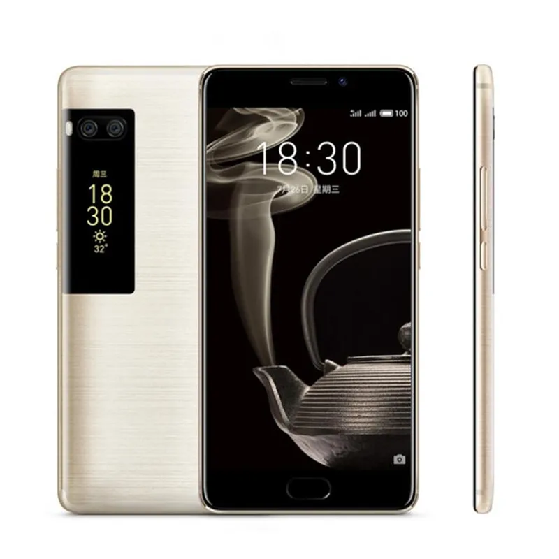 Meizu Pro 7 плюс 6 GB 64 4G LTE смартфон Helio X30 Дека Core 5 &quot2 K Экран двойной сзади 12.0MP Быстрая