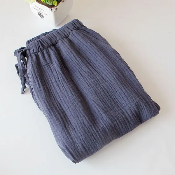 deep gray man ZDFURS* продукт весна осень хлопок домашние брюки пижамы женские Пижамные брюки одежда для отдыха парные пижамы брюки - Цвет: deep gray man
