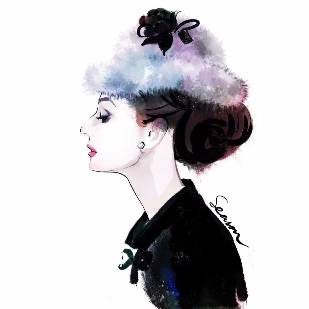 

Frameless Wall Decor Pictures Painting By Numbers Hand Painted On Canvas Audrey Hepburn Modern Abstract Oil