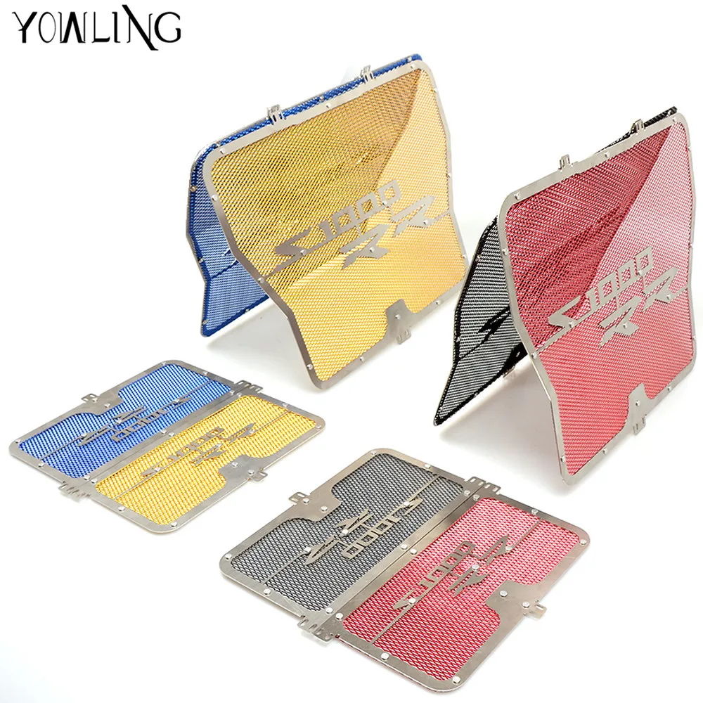 Защитная крышка радиатора двигателя из нержавеющей стали для BMW S1000R 2014 2015 S1000RR 2010