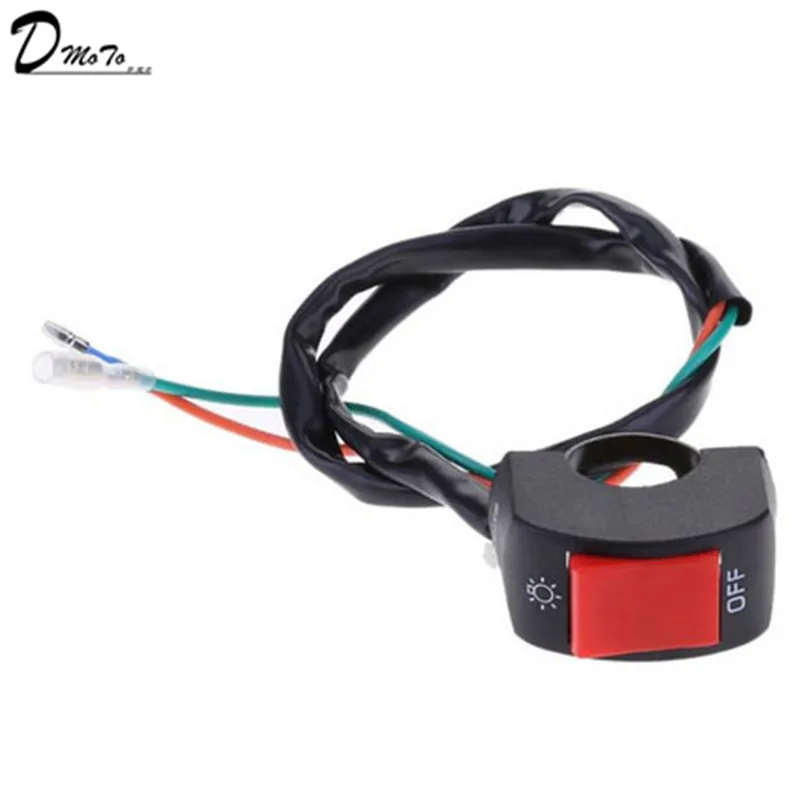 Переключатель вкл./выкл. На руль мотоцикла 12 В дюйма 1 шт.|Переключатели для