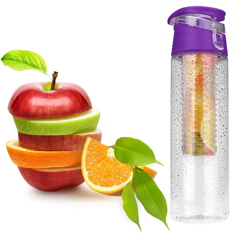 800 ML фруктовая настойка вливая спортивные бутылки для воды здоровья Maker велосипед