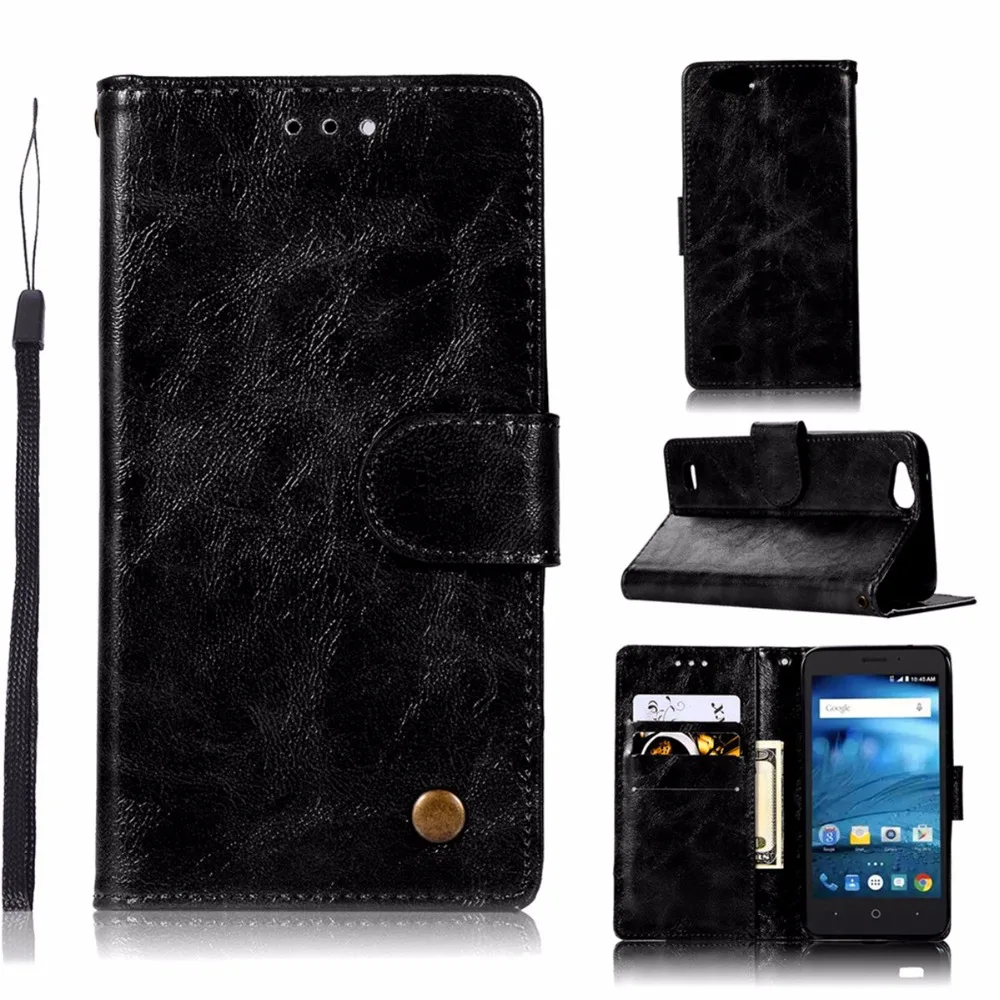Модный чехол-бумажник ZTE N9137 / Z839 для Tempo X Avid 4 Blade Vantage чехол телефона с подставкой