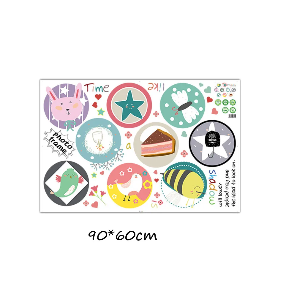 DIY мультфильм звезда пчела Прекрасные животные обои детская комната постер