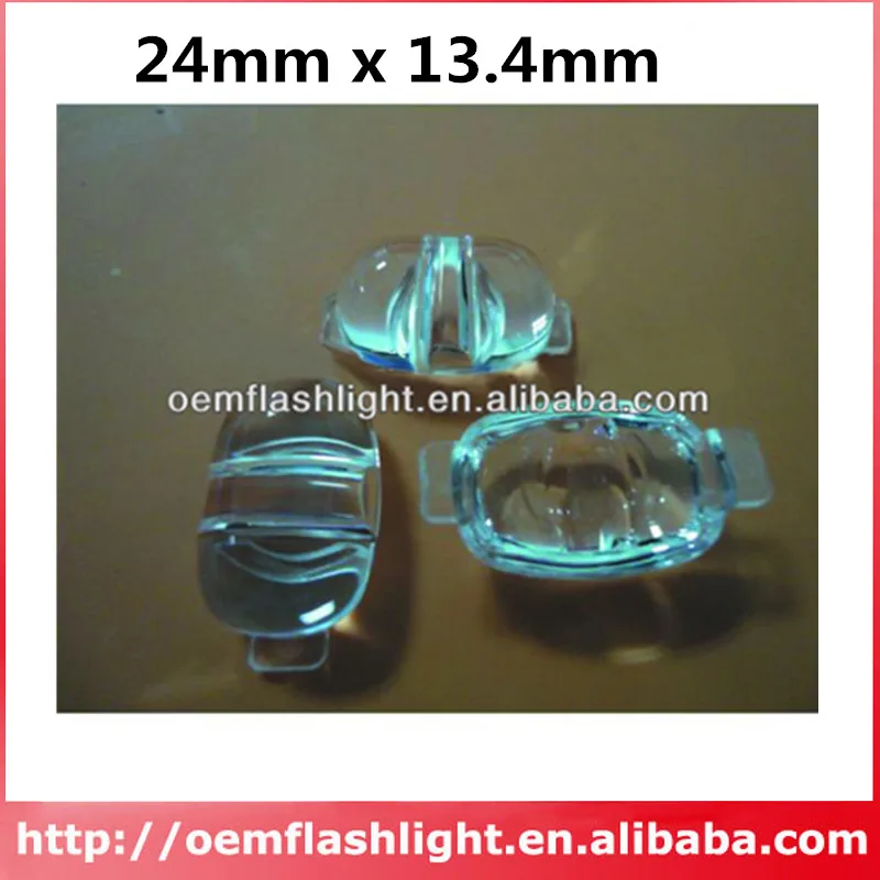 

24mm x 13.4mm 120 Degree 1W / 3W LED Lens for Street Light - 1 Piece