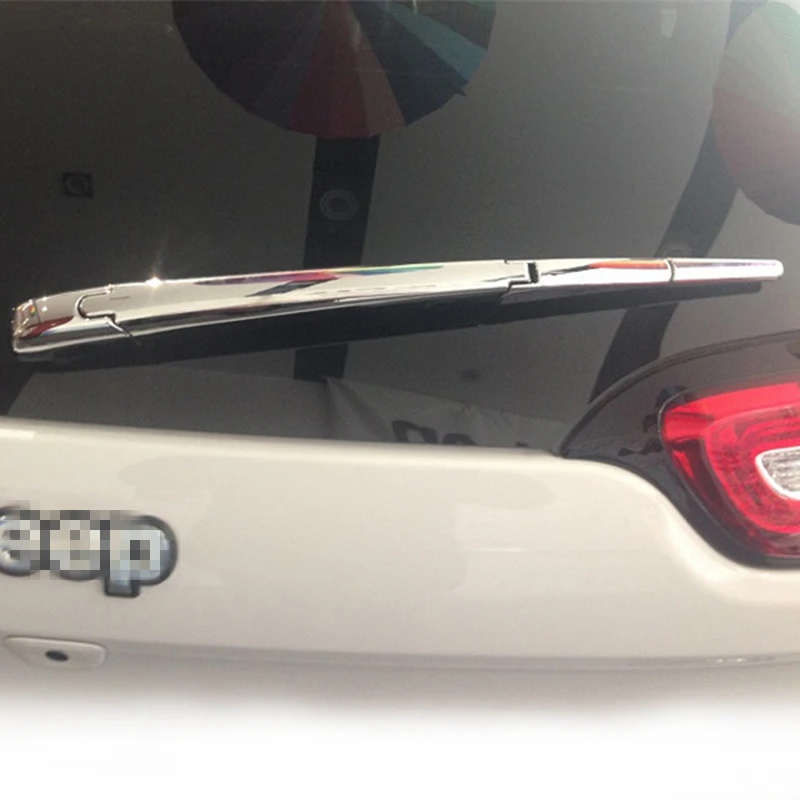 

ABS chrome rear tail wiper cover for JEEP CHEROKEE 2014 2015,Free shipping window wipe trim plastic plating car cover stickers