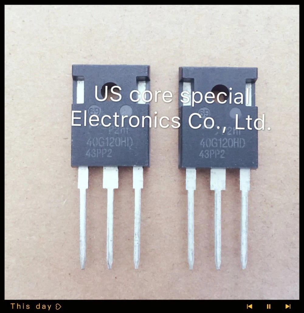 10 шт. 40G120HD 40G120 FGW40N120HD TO-247 40A1200V Электрический IGBT | Инструменты