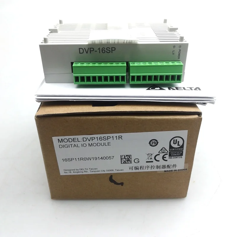 

ПЛК Delta's SLIM series, новое цифровое расширение DVP16SP11R/DVP16SP11T