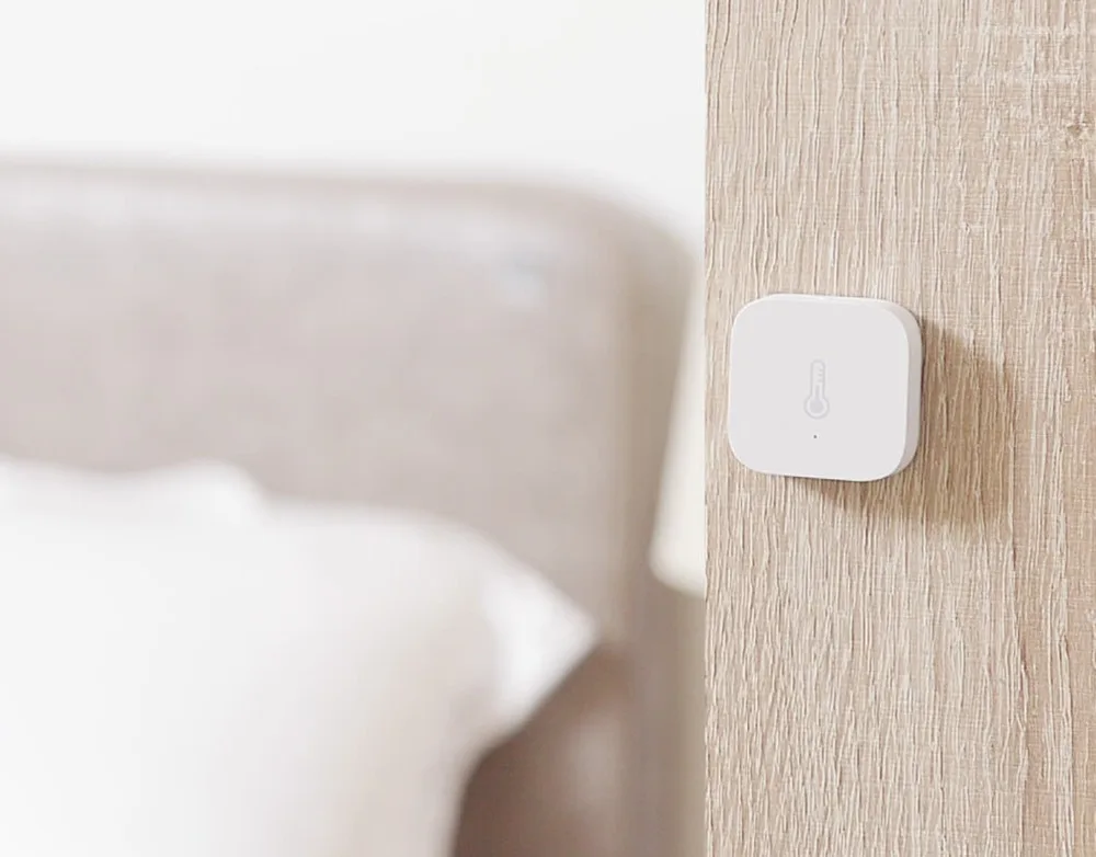 Xiaomi Mijia Aqara датчик температуры и влажности окружающей среды, датчик давления воздуха, умный дом Zigbee, беспроводная работа с шлюзом Mihome