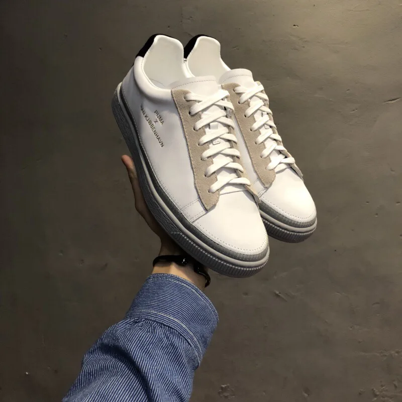 PUMA унисекс x Han Kjobenhavn корзина сшитые кроссовки бадминтон обувь size35 44|Обувь для