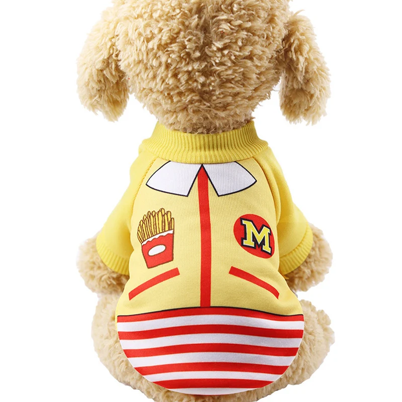 HEYPET Fleece Prints Pet Dog Clothes Coat Jacket Warm Winter Chihuahua Costume Clothing for Dogs Para Perros | Дом и сад