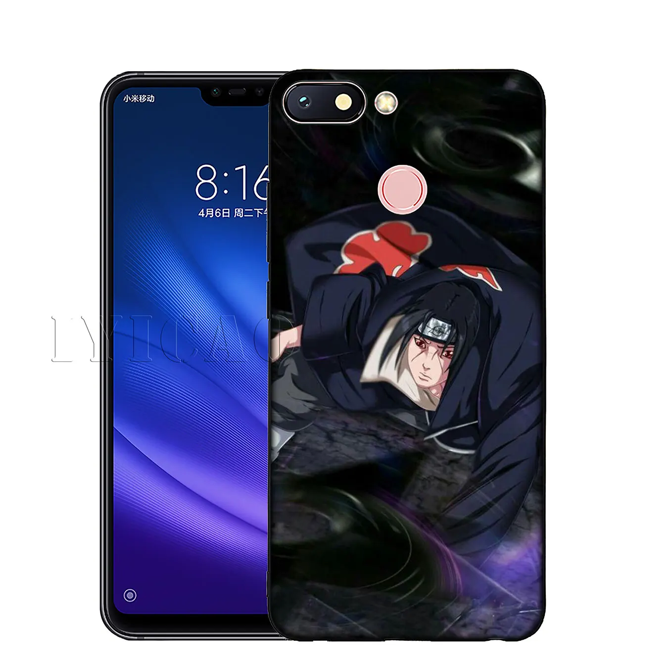 IYICAO Мягкий силиконовый чехол для телефона с японским Аниме Наруто Итачи Xiaomi Mi 10 9