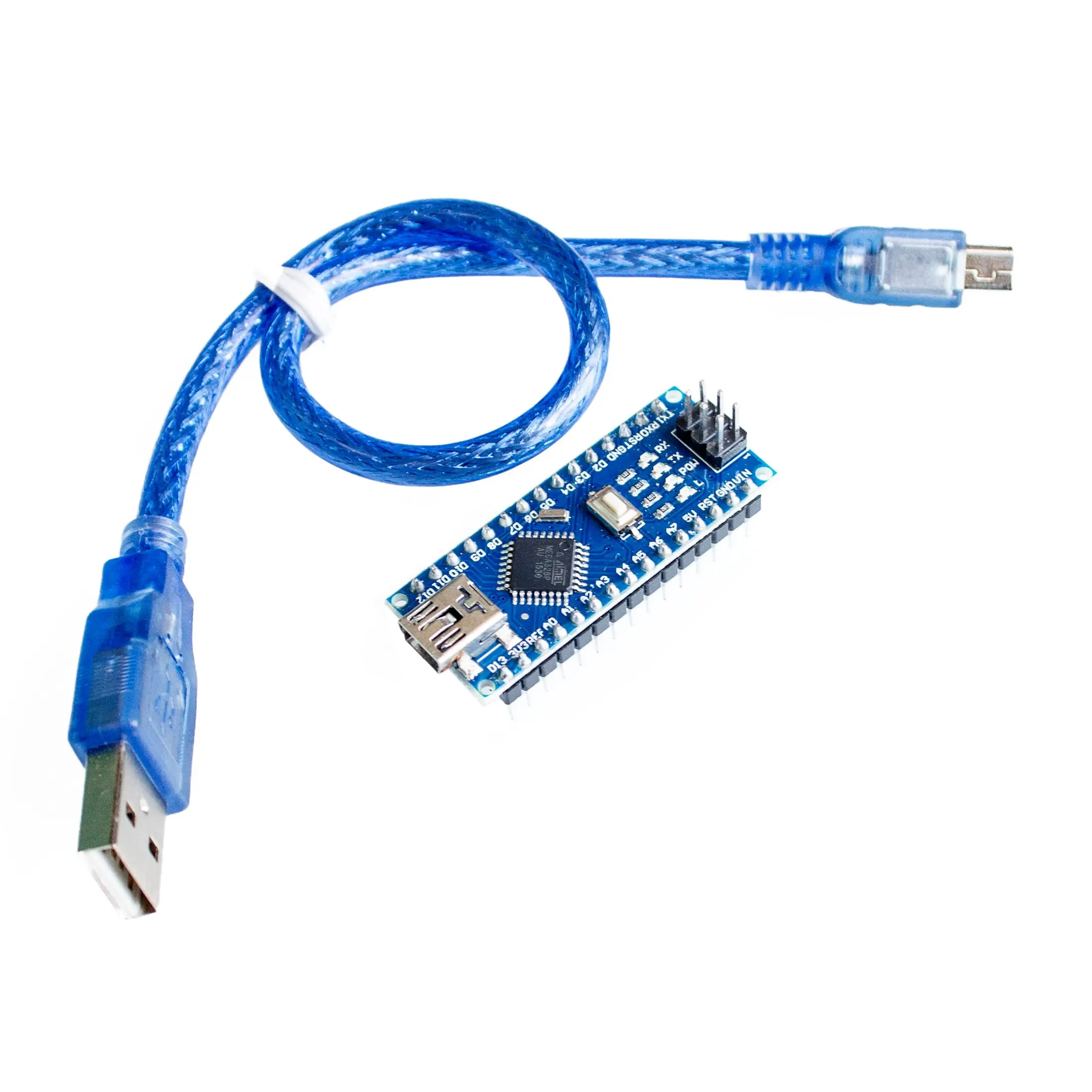 Контроллер Nano 3 0 совместимый с USB драйвером CH340 кабелем NANO V3.0|Интегральные схемы| |