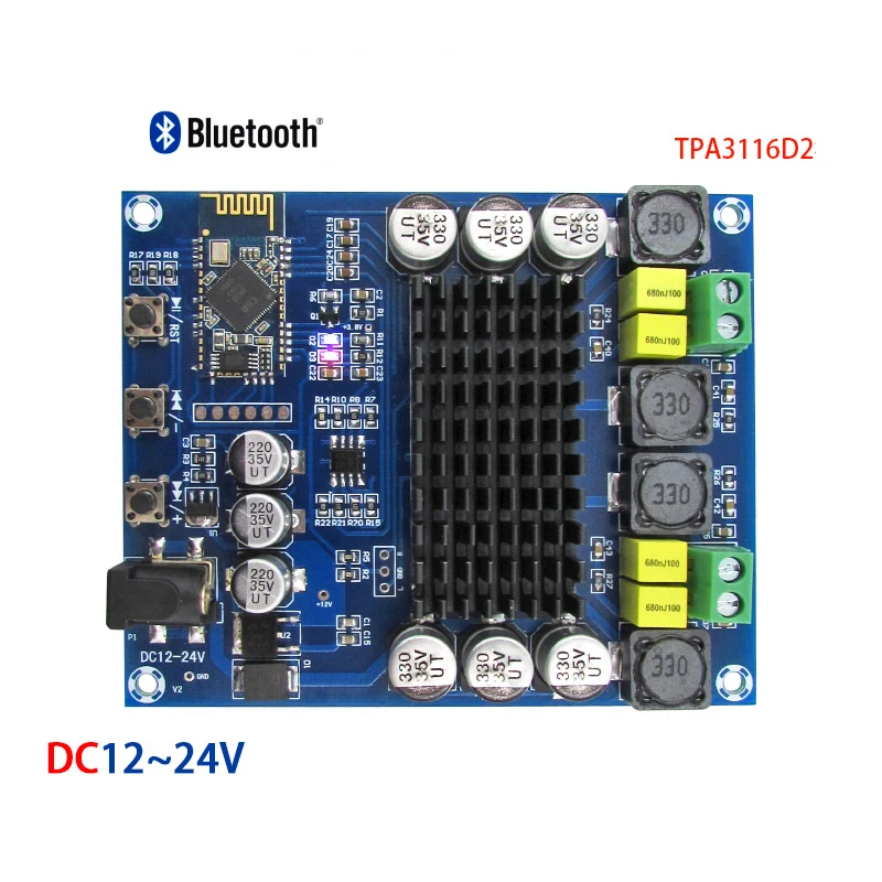 Lusya TPA3116D2 Bluetooth 4 0 аудио приемник 120 Вт + 2 streo канальный цифровой усилитель плата C3-005