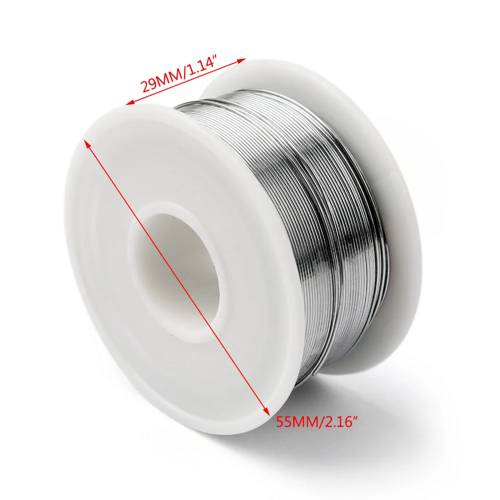 Areyourshop 0 5 мм 1 100 г 60/40 оловянный свинцовый паяльный провод флюс 2.0% Оптовая Продажа