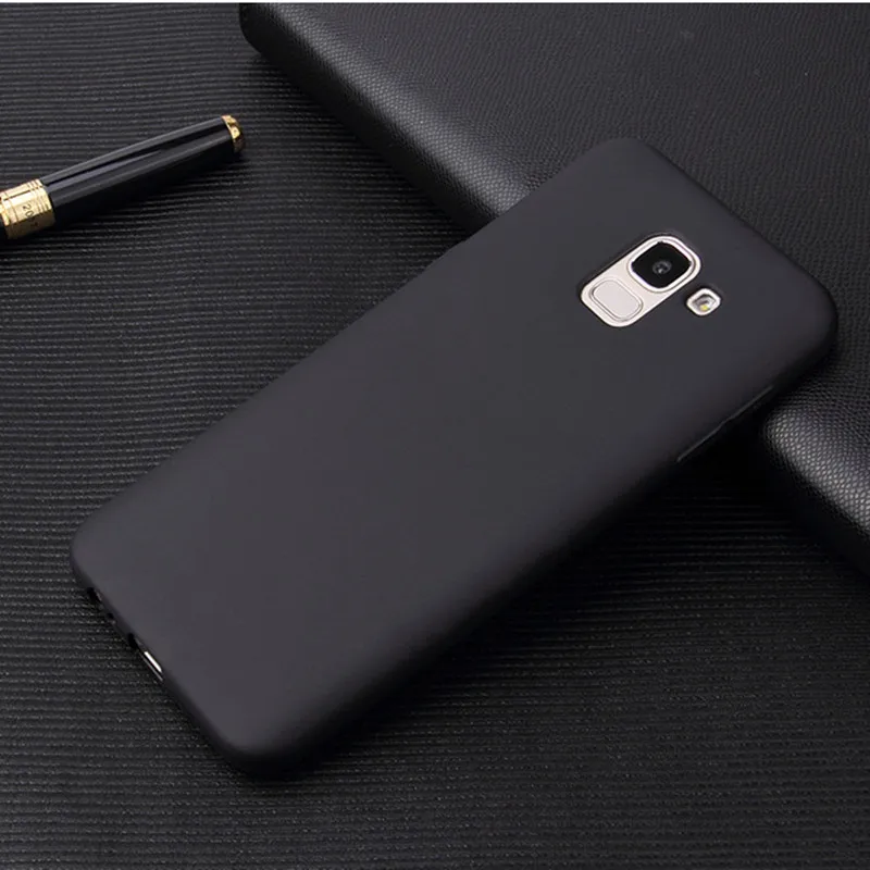 Ультратонкий силиконовый чехол карамельного цвета для Samsung Galaxy J8 J7 J6 J5 J4 J3 Prime 2018