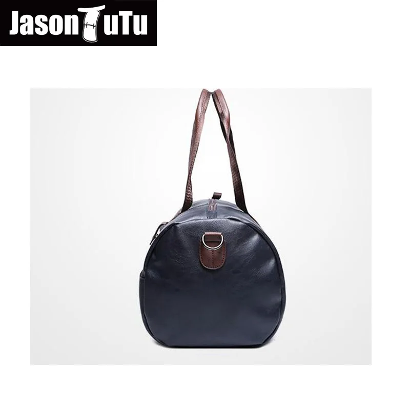 Бренд JASON TUTU мужская кожаная сумка Мужская винтажная спортивная Большая