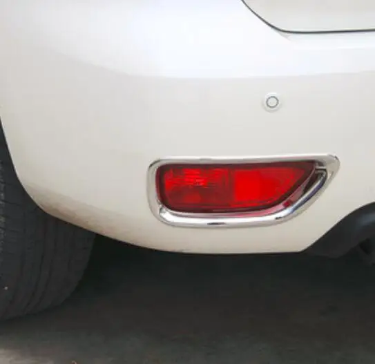 Новинка передние и задние противотуманные фары лампа кольцо ободок для Nissan