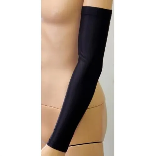 Новый компрессионный рукав спортивный сплошной цвет бейсбол футбол баскетбол