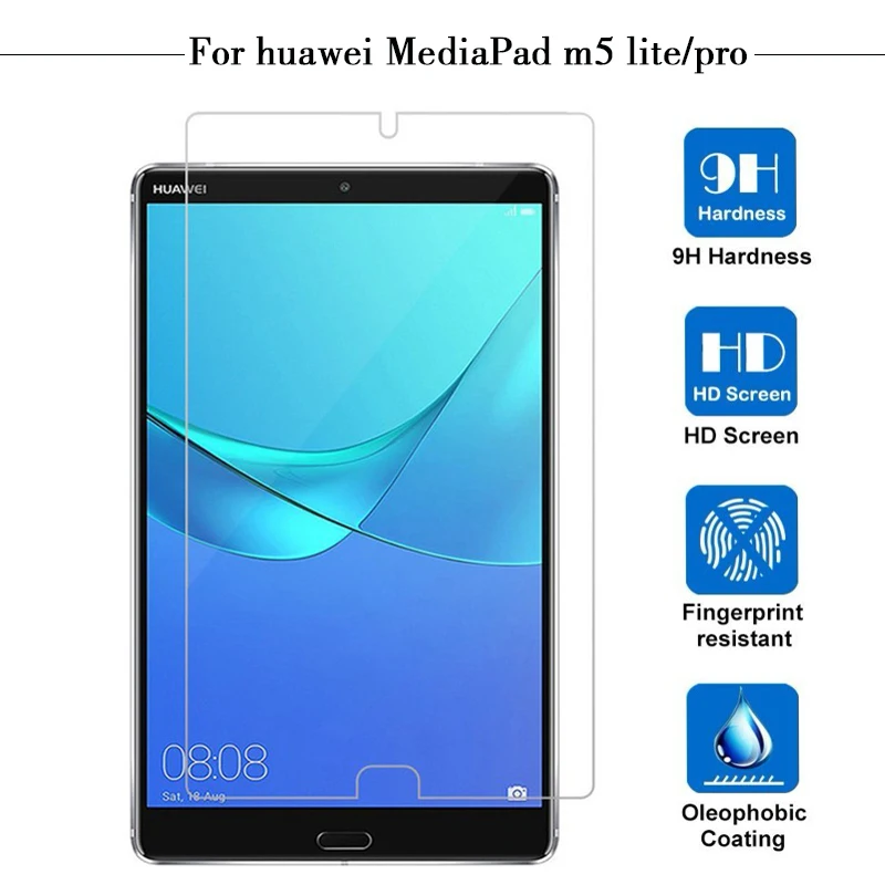 Защитное стекло для huawei MediaPad m5 lite pro пленка на экран планшета Медиа Pad m5 закаленное стекло для MediaPad m 5 светильник 10 8,4