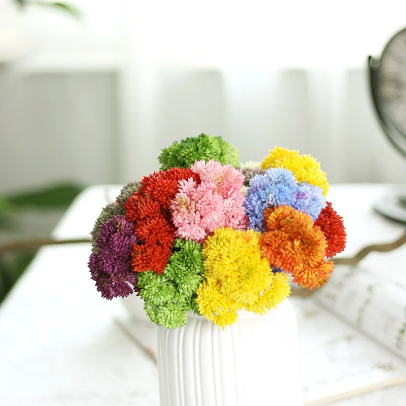 Красочные пластиковые семена риса деревенские муляжи фруктов aglaia мини фрукты