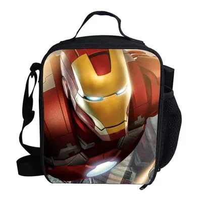 7L470 Модная сумка для ланча для детей, школьная сумка для ланча Ironman, термос для детей, для мальчиков и девочек - Цвет: 7L470