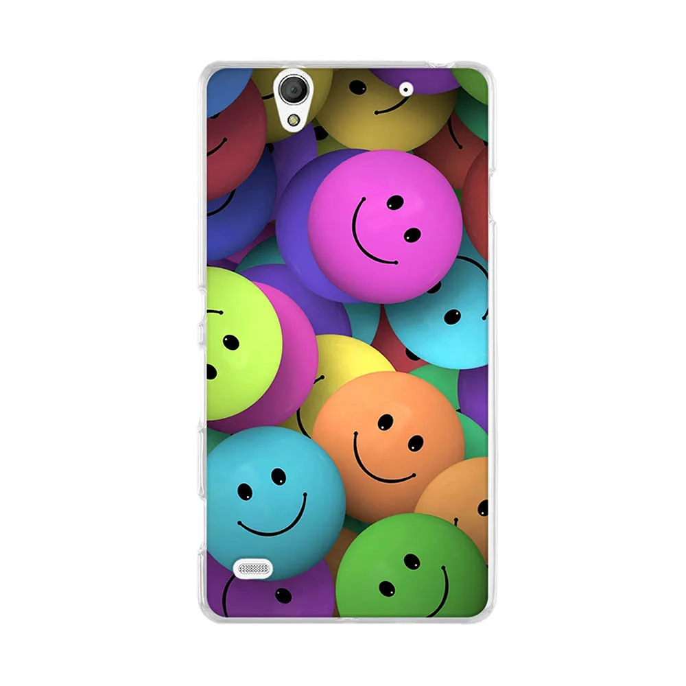 Силиконовый чехол для sony Xperia C4 E5303 E5306 E5353 5,5 дюймов, мягкие ТПУ чехлы для телефонов с принтом, Мультяшные чехлы