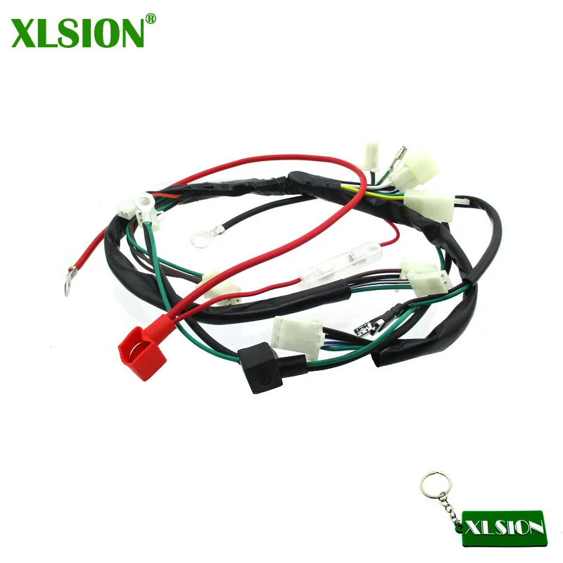 XLSION жгуты проводов для Zongshen 190cc Электрический стартовый двигатель яма велосипед