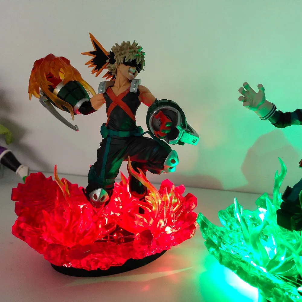 Мой герой Lampara светодиодный светильник ing Bakugou Katsuki VS haku ночной Светильник Boku без
