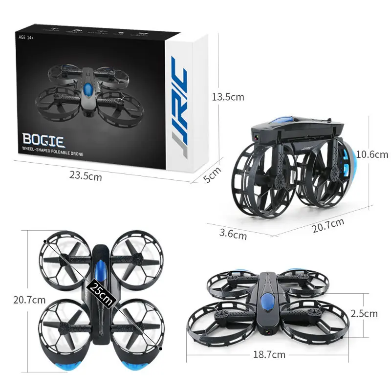 В наличии JJRC H45 BOGIE мини Дрон RC Дроны с камерой HD складной селфи Квадрокоптер WiFi