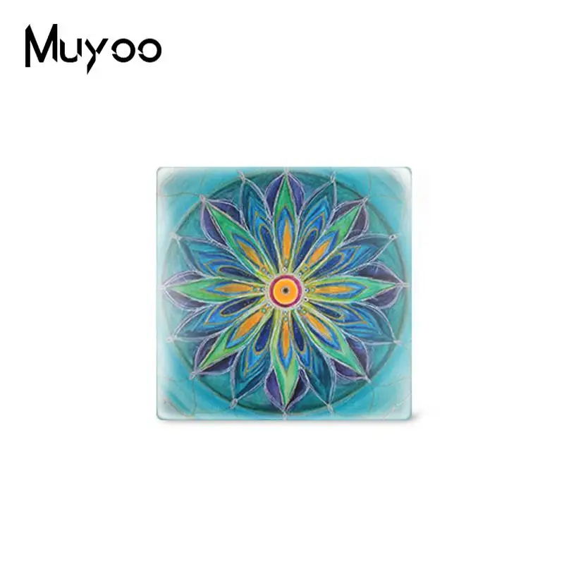 Новинка 2018 квадратная мандала Ручное ремесло сказочный цветок лотоса ювелирные
