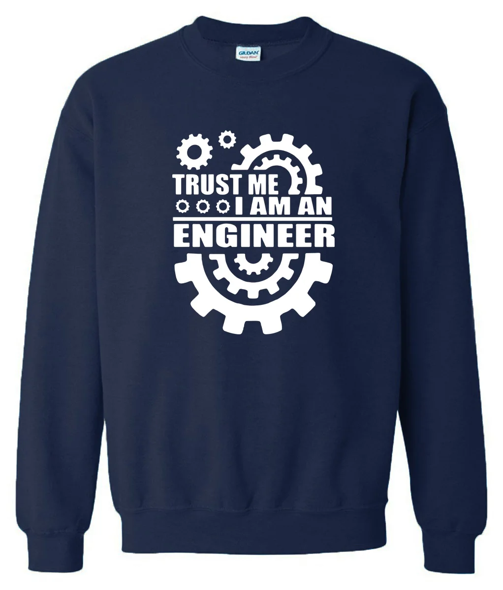 Мужская толстовка с капюшоном Trust Me I Am An Engineer Повседневная Толстовка в стиле