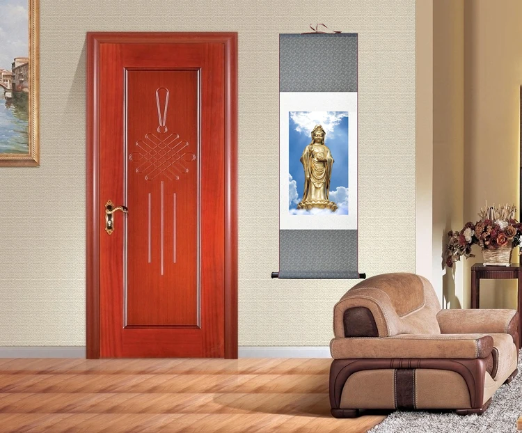 Китайская старинная картина традиционное ремесло &quotБудда Бодхисаттва&quot